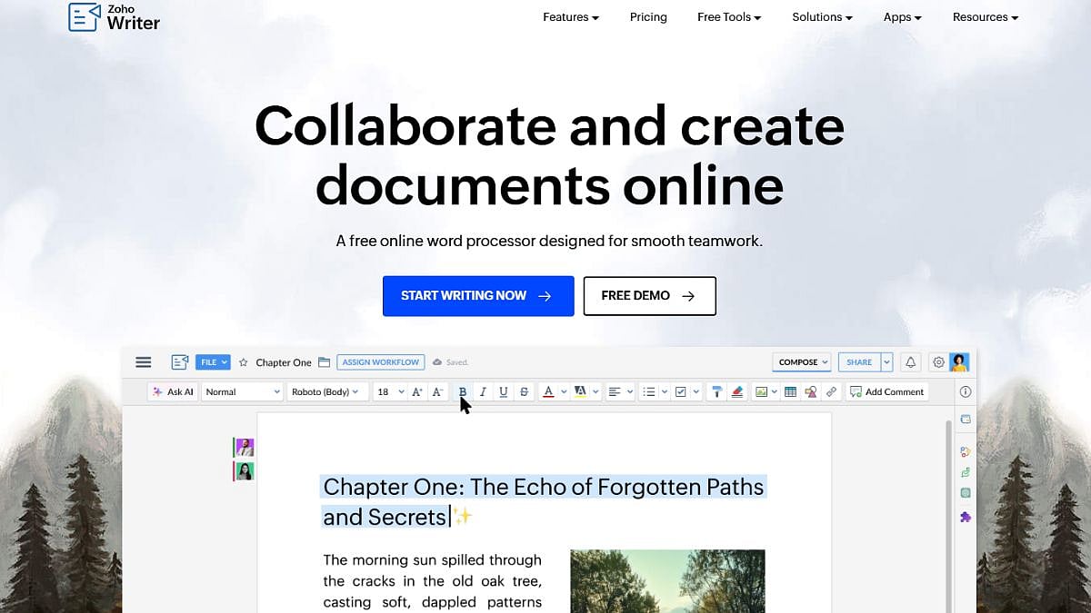 Zoho Writer