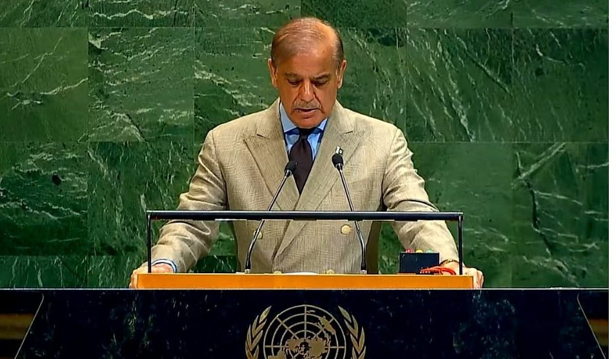 'Turned 7 Indian Jets To Dust': Pakistan PM Shehbaz Sharif Makes Baseless Claims At UNGA - VIDEO