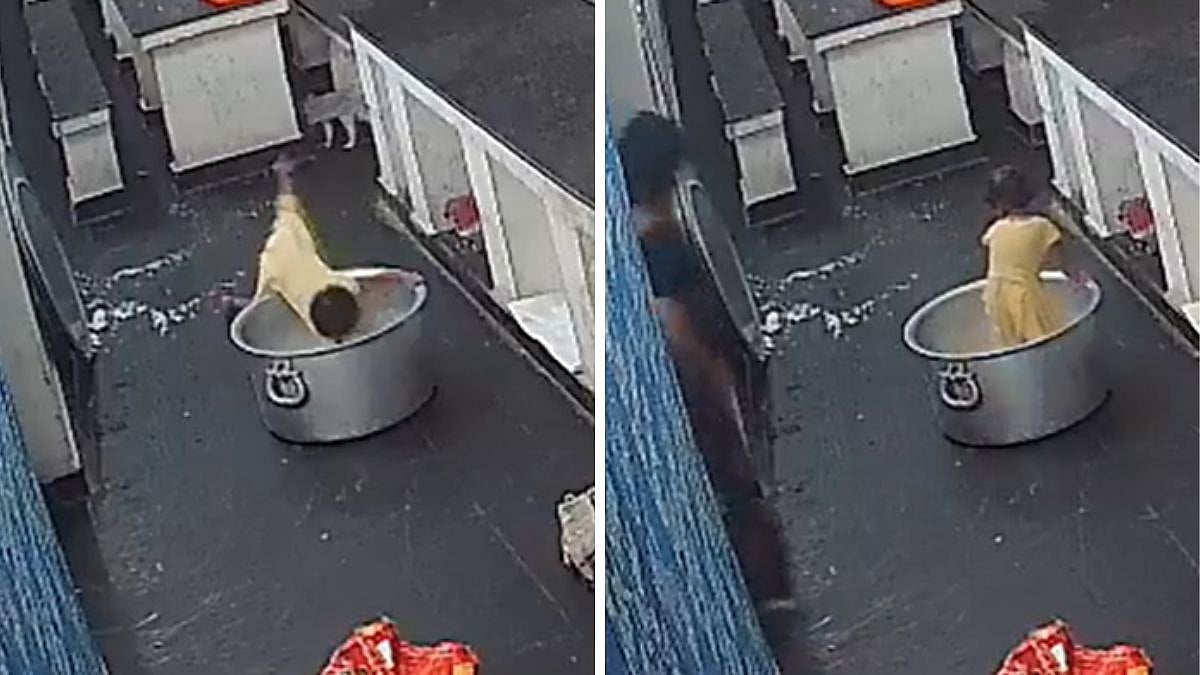 AP Shocker: Toddler Dies After Falling Into Hot Milk Container At Anantapur School; Chilling CCTV Footage Surfaces