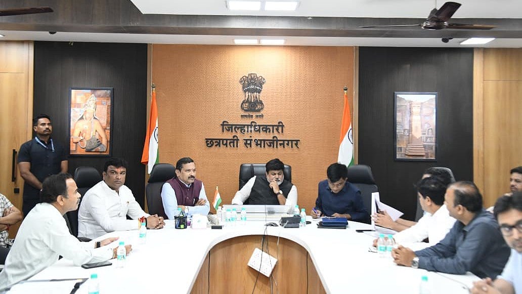 Maharashtra Industries Minister Uday Samant Reviews Rain-Related Losses In Marathwada | X/@samant_uday