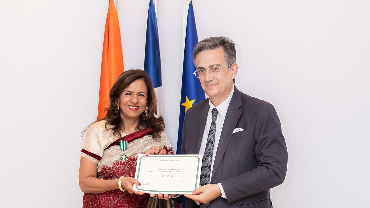 Sangita Jindal Conferred Prestigious French Honour For Arts And Heritage Work
