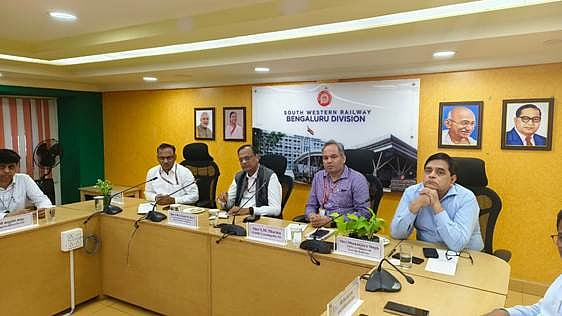 Senior Railway Board Officials Review Infrastructure Progress in Bengaluru Division