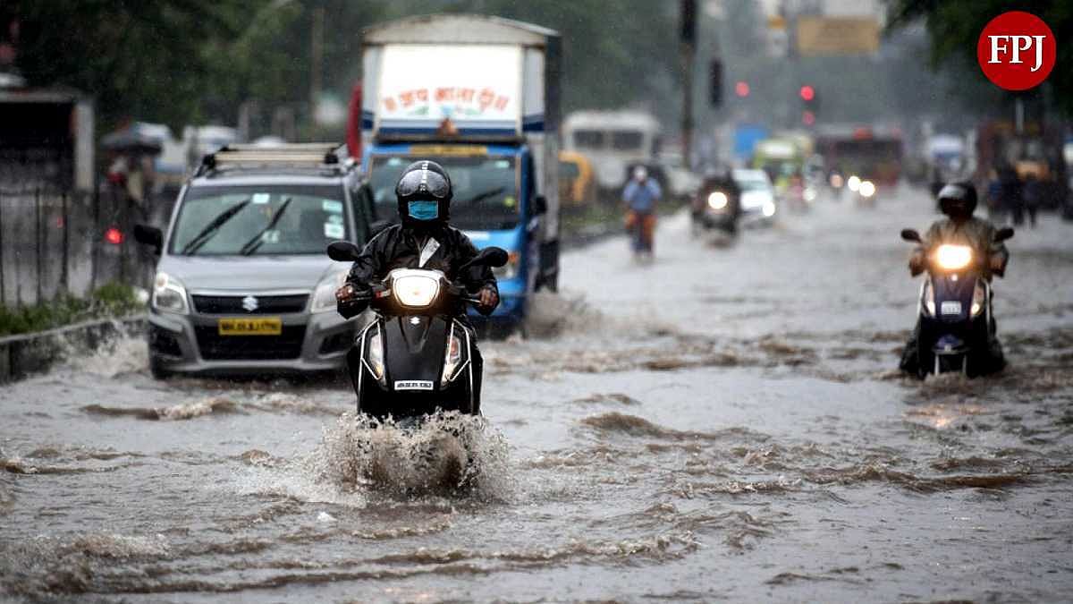 Mumbai Weather Update: Heavy Rainfall, Thunderstorms Lash City; IMD Issues Orange Alert Along Konkan...
