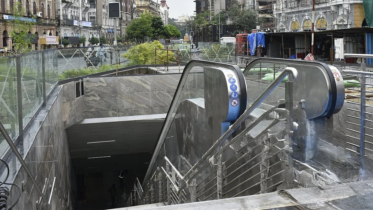 Mumbai Metro-3 Aqua Line: Explore Flora Fountain, Bombay High Court & More Via Hutatma Chowk Station | PICS | 