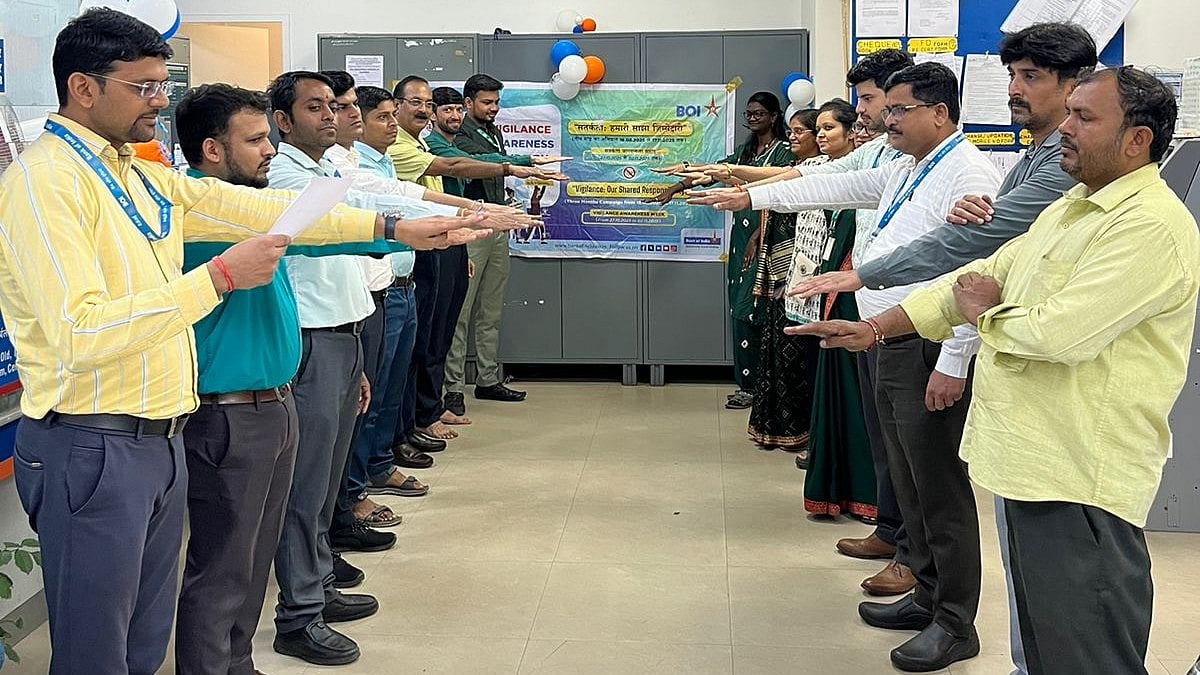 Integrity Pledge organised at BOI Lower Parel Branch