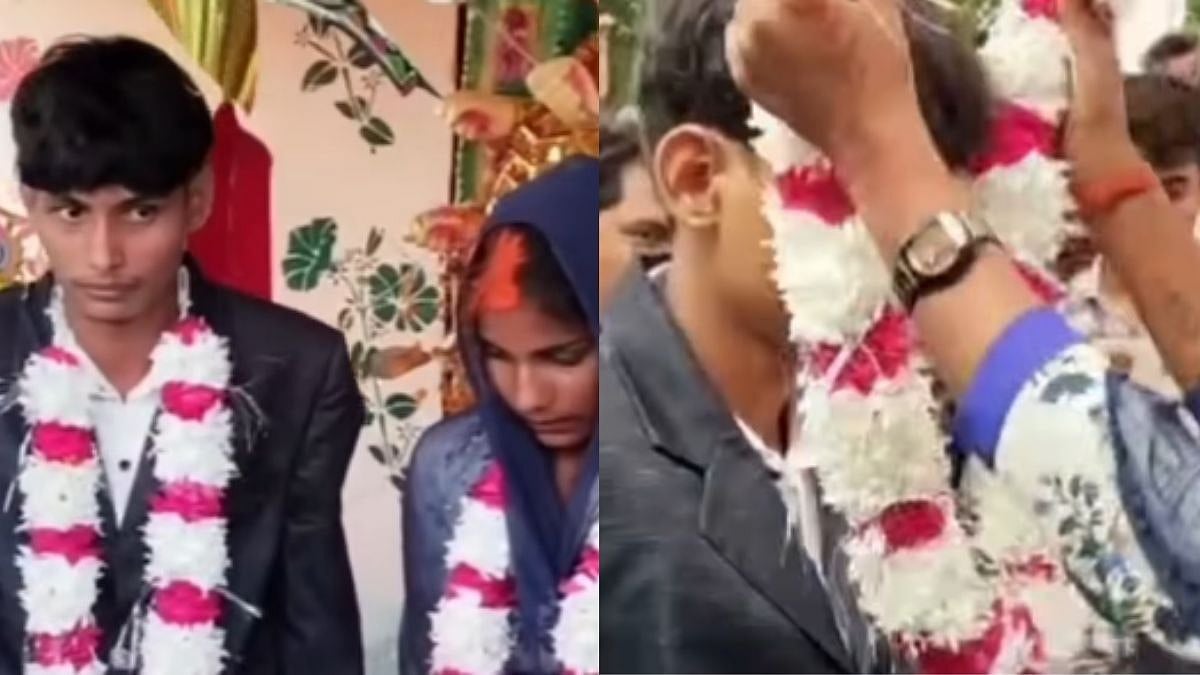 UP's Young Lovers Went Out For A Ride, Got Married On Their Way, When Family Caught Them; Watch Video: | Instagram @press_atul_yadav