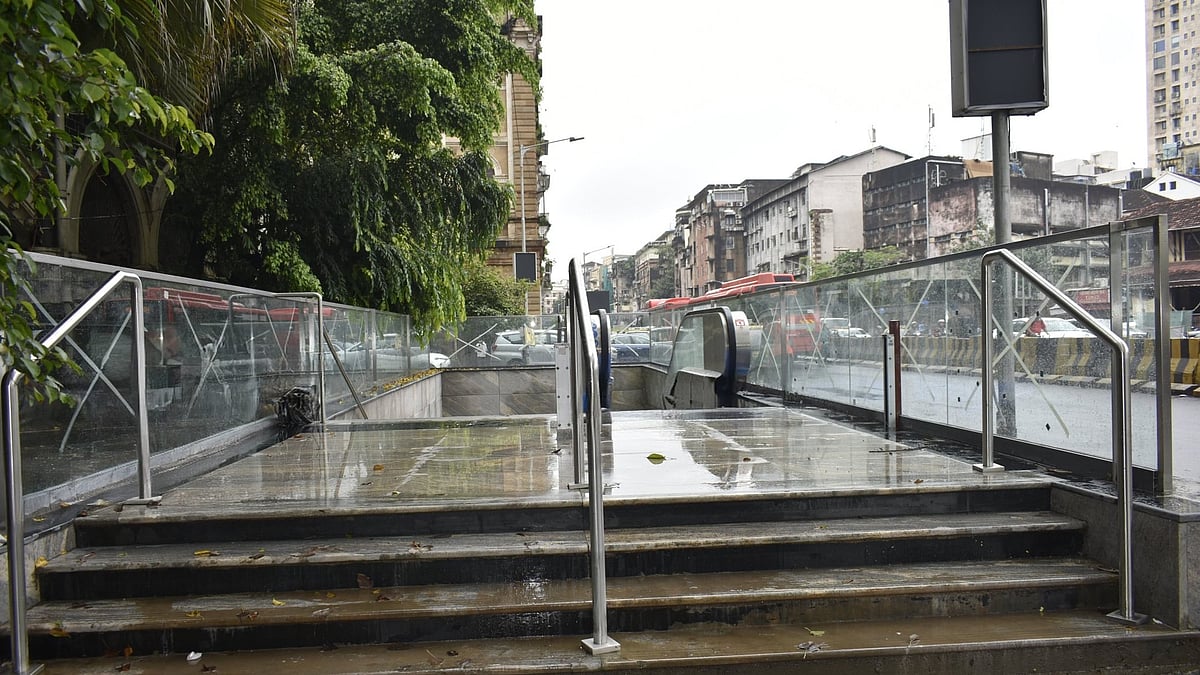 Mumbai Metro 3 Aqua Line: Why Hutatma Chowk Station Has Open-To-Sky Entrances, MMRC Clarifies
 | X