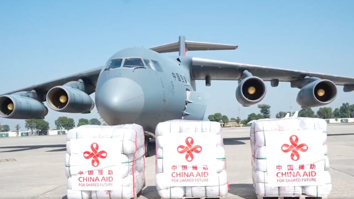 China Sends Two Relief Flights To Pakistan With 300 Tents And 9,000 Blankets For Flood-Hit Families