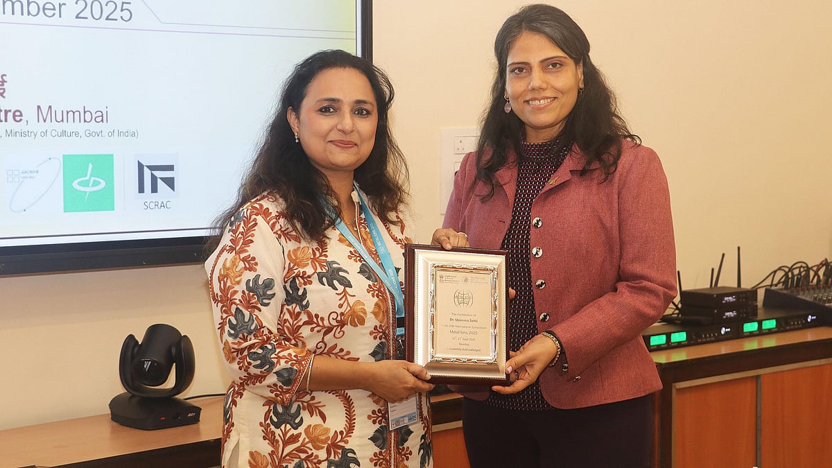 Symposium on 'metal Ions'
gets overwhelming response