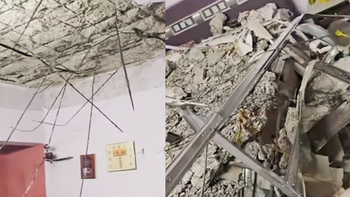 Mira Road Building Scare: Portion of Slab Crashes, Video Goes Viral