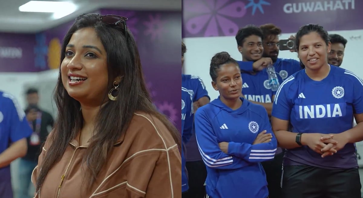 Shreya Ghoshal (L). | (Image Credits: X)