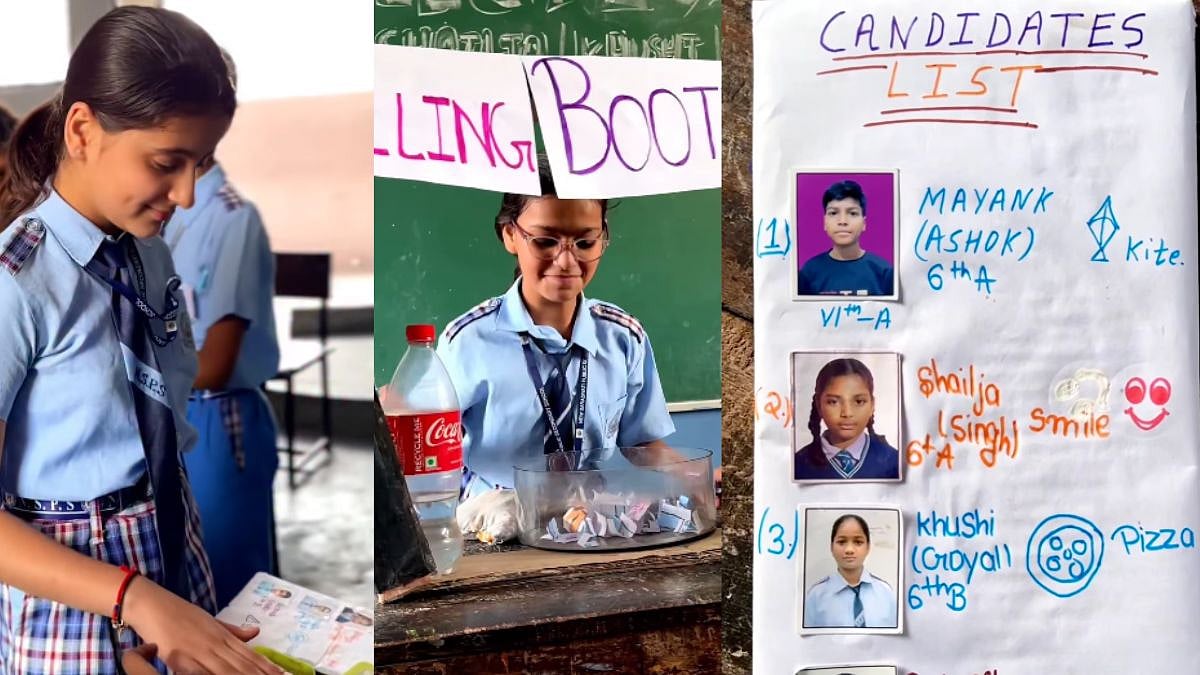 Video Viral: Delhi Teacher Turns Classroom Into Mini-Democracy With Mock Election