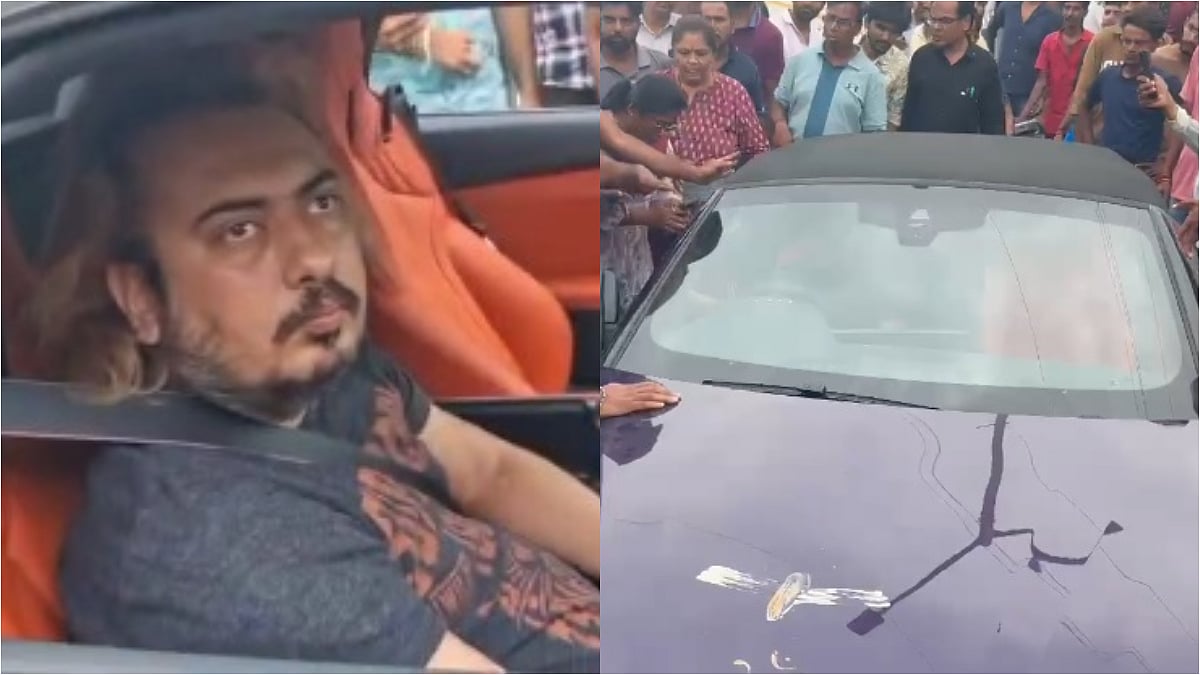 Gujarat: Drunk Businessman’s Son Rams BMW Into Divider, Chews Gutkha To Hide Alcohol; Car Worth...