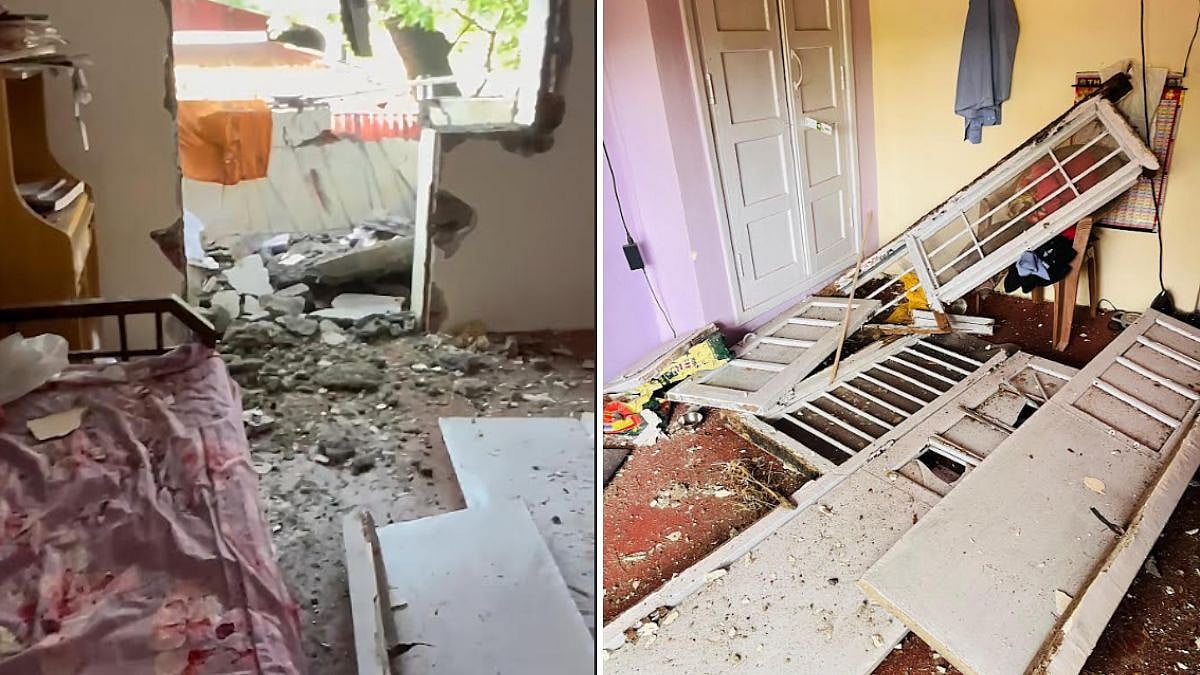 Mumbai: Balcony Slabs Collapse In Andheri's P&T Govt Colony Despite Recent Repairs; Visuals Surface