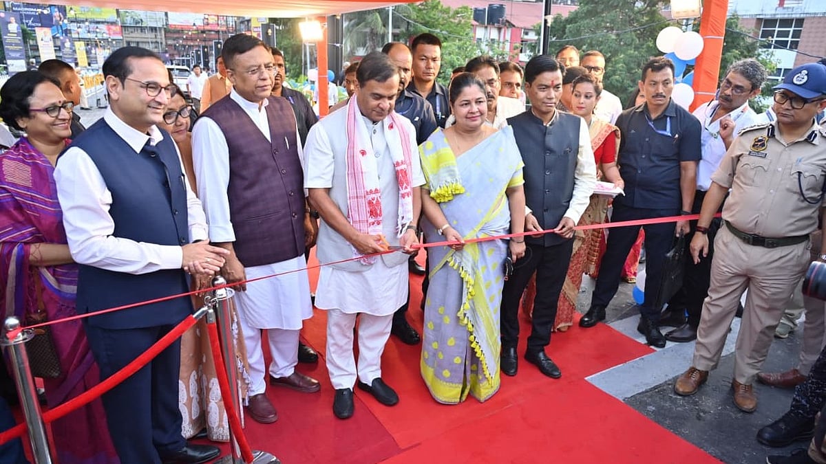Chief Minister of Assam Inaugurates New Road Over Bridge at Panbazar