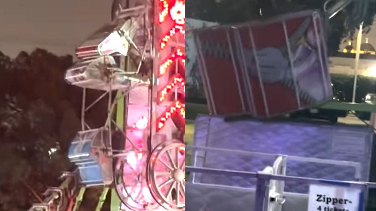 Zipper Ride Malfunctions At Los Angeles School Fair, Video Goes Viral
