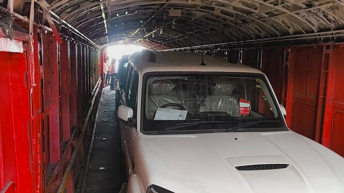 Historic First: Bhusawal Division Loads NMG Automobile Rake At Kherwadi Railway Station