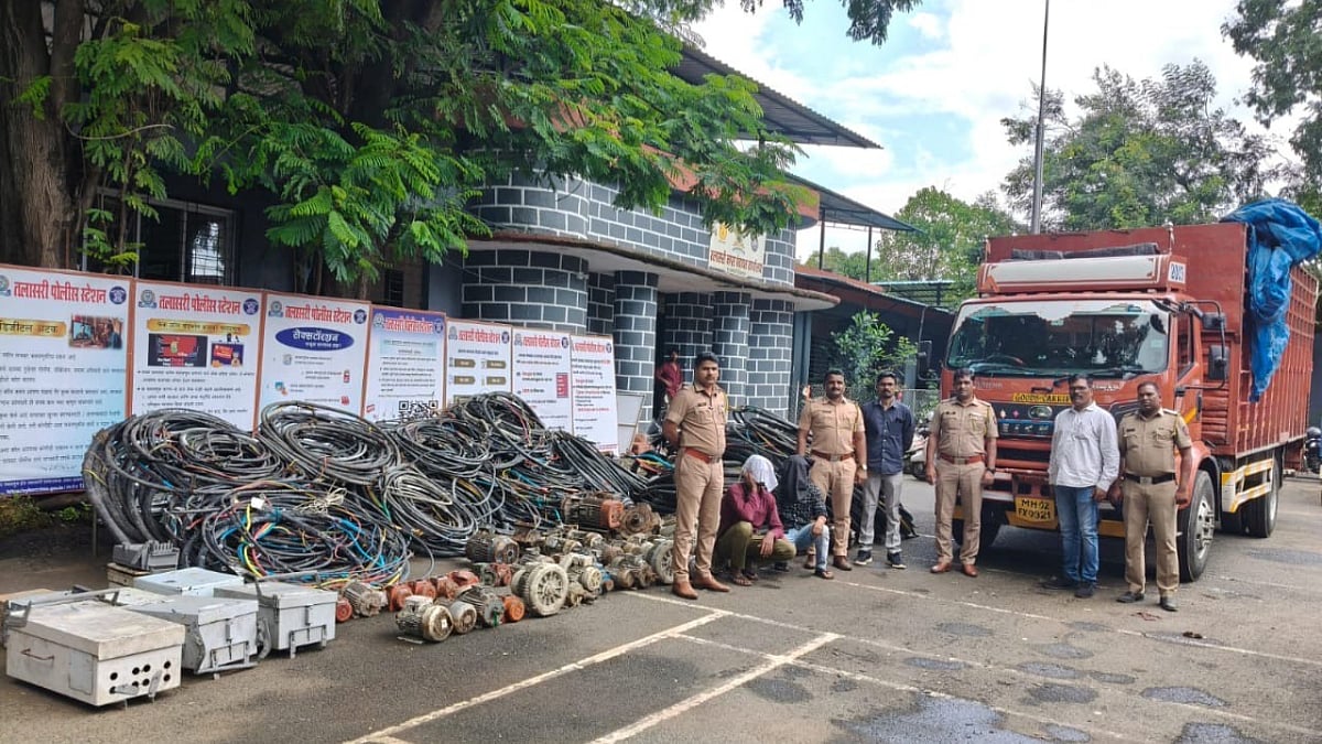 Maharashtra Crime: Palghar Police Recover Stolen Motor Pumps And Cables Worth ₹27 Lakh From...