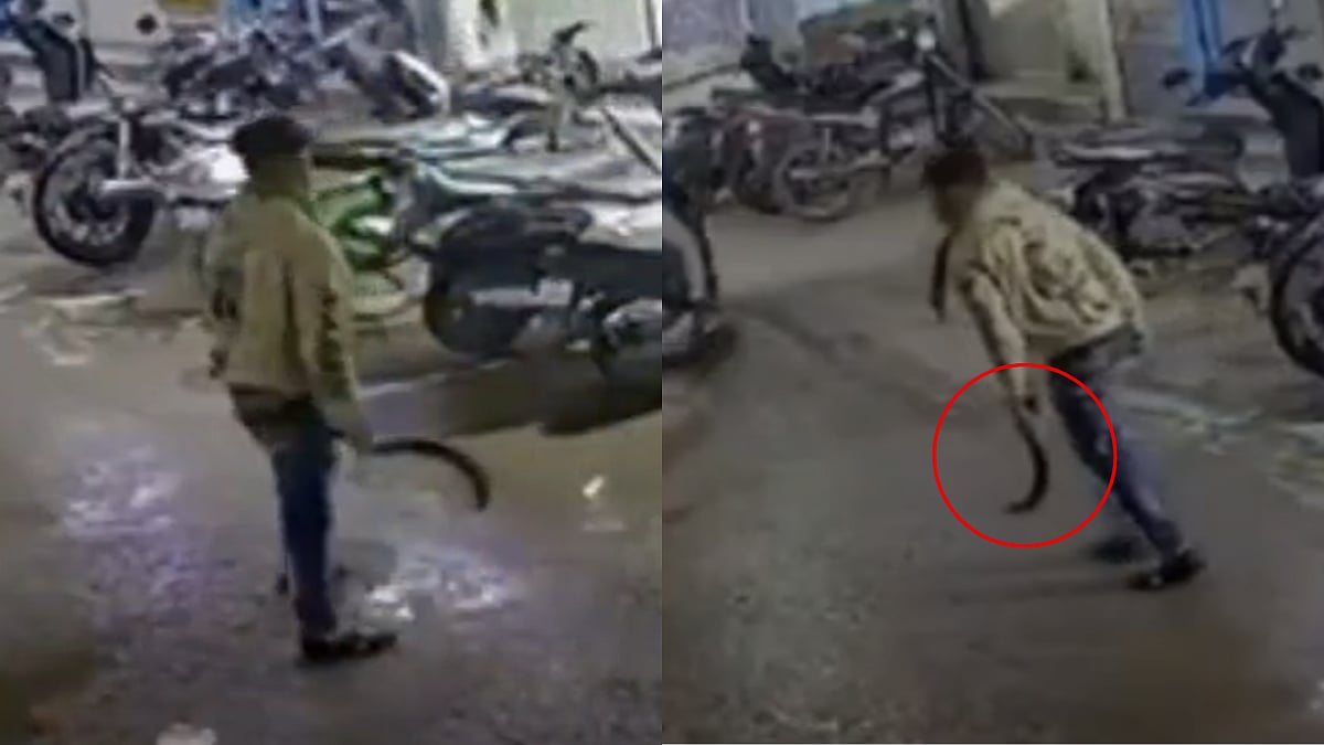 Intoxicated With Drugs, Rowdy Sheeter Attacks People On Road In Hyderabad, Damages Several Vehicles; VIDEO | X @ShabazBaba