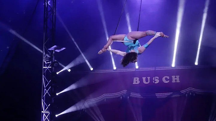 Mid-Performance In German Circus | 