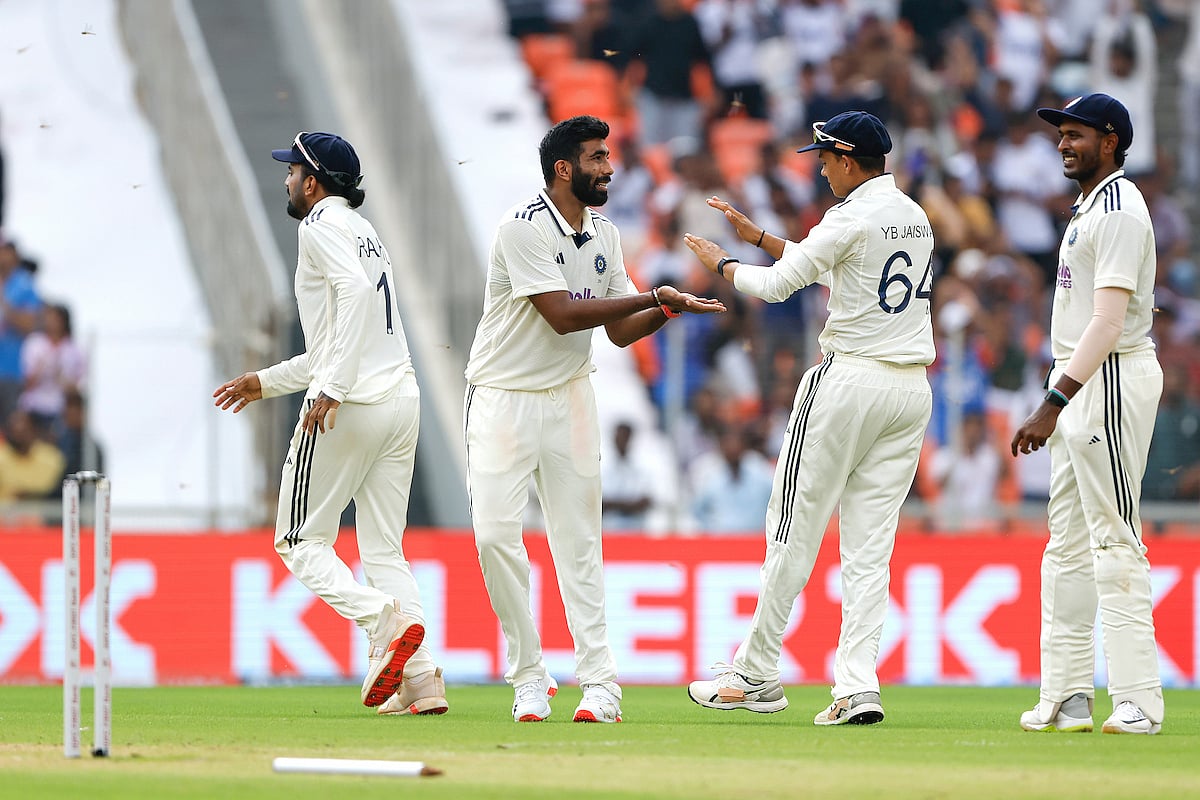 Jasprit Bumrah unleashed two searing yorkers. | (Credits: X)