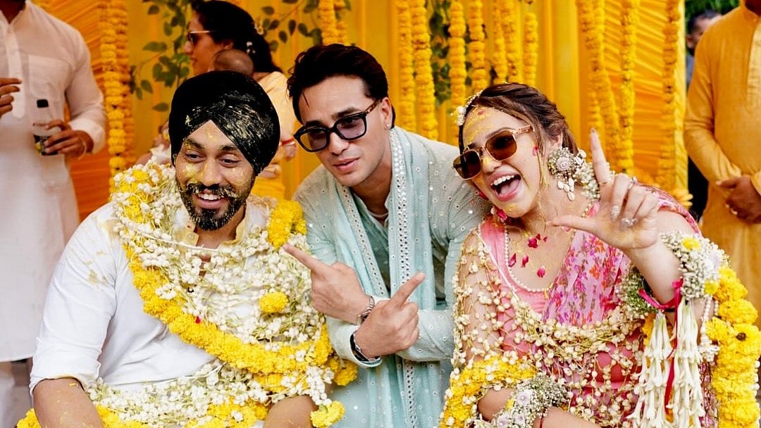 Abhishek Sharma Celebrates Sister's Pre-Wedding