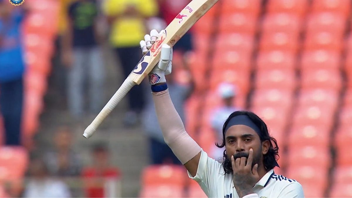 IND Vs WI 1st Test: KL Rahul Performs Whistle Celebration After Ending 9-Year Wait For Second...
