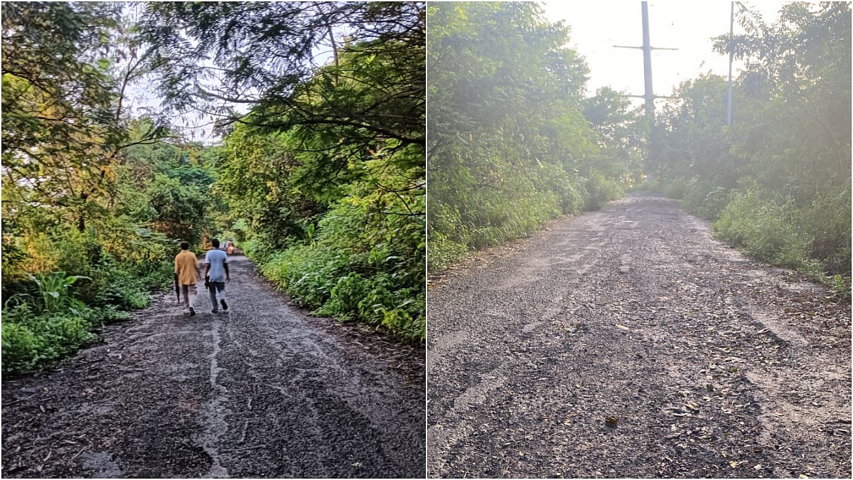The 5-km road from RBI Metro to Phanaswadi and Chafewadi remains in severe disrepair, affecting daily commuters and tribal residents in Panvel | File Photo