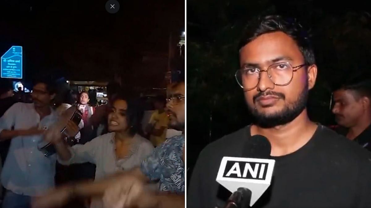 Delhi: Violent Clash Erupts At JNU During Vijayadashami Shobha Yatra After Effigy Burning Sparks...