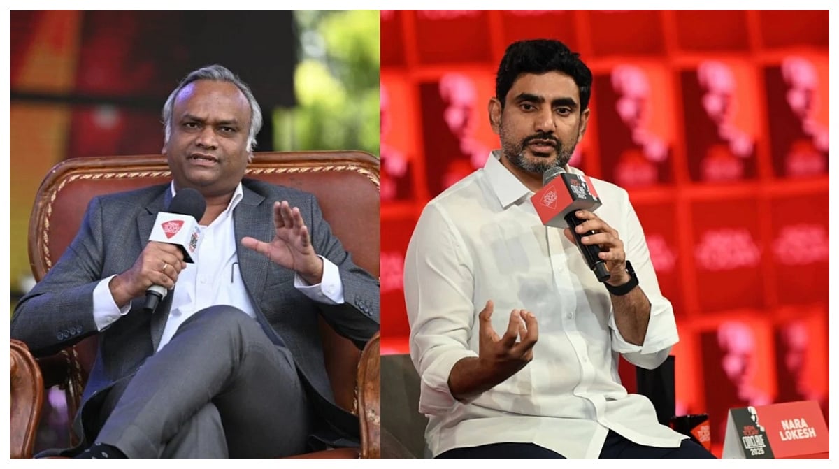 Karnataka Minister Kharge Slams Andhra Pradesh's Nara Lokesh For 'Desperate Scavenging' Of Bengaluru...