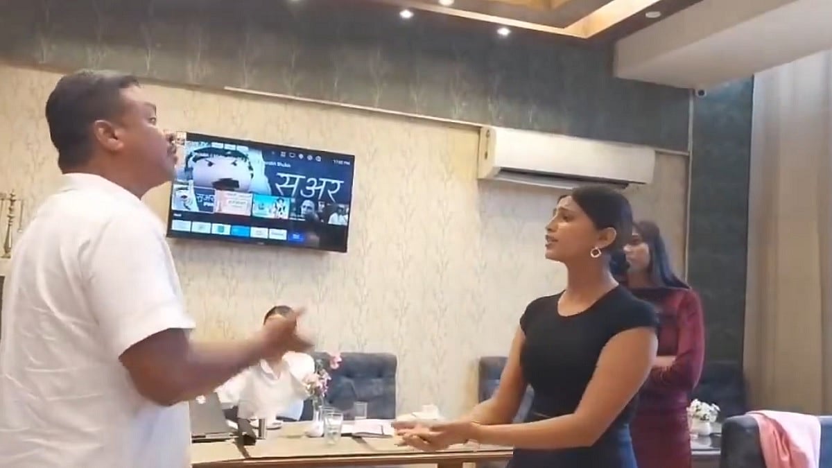 'You Are No One': Heated Exchange Between Model & Hindu Group Member For Disrupting Miss Rishikesh...