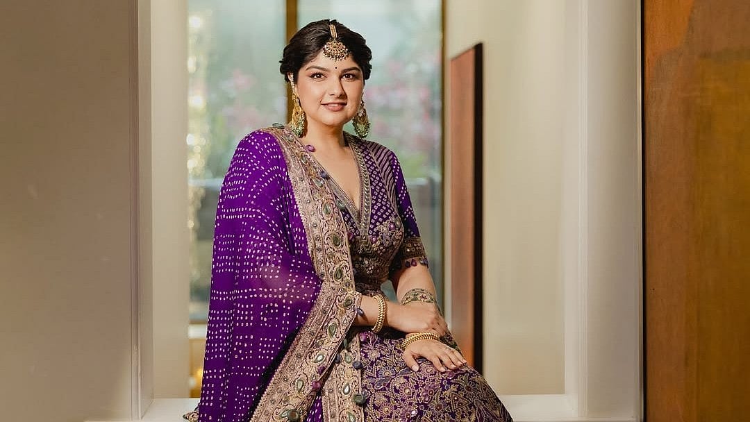 Anshula Kapoor's engagement look  | Instagram 