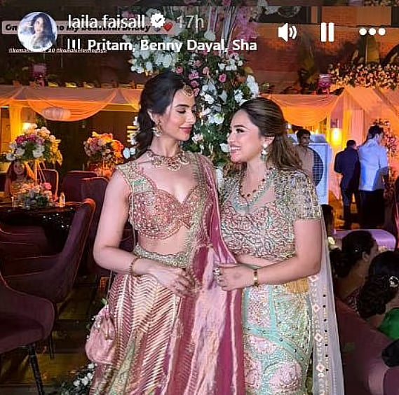 Laila Faisal and Komal Sharma.