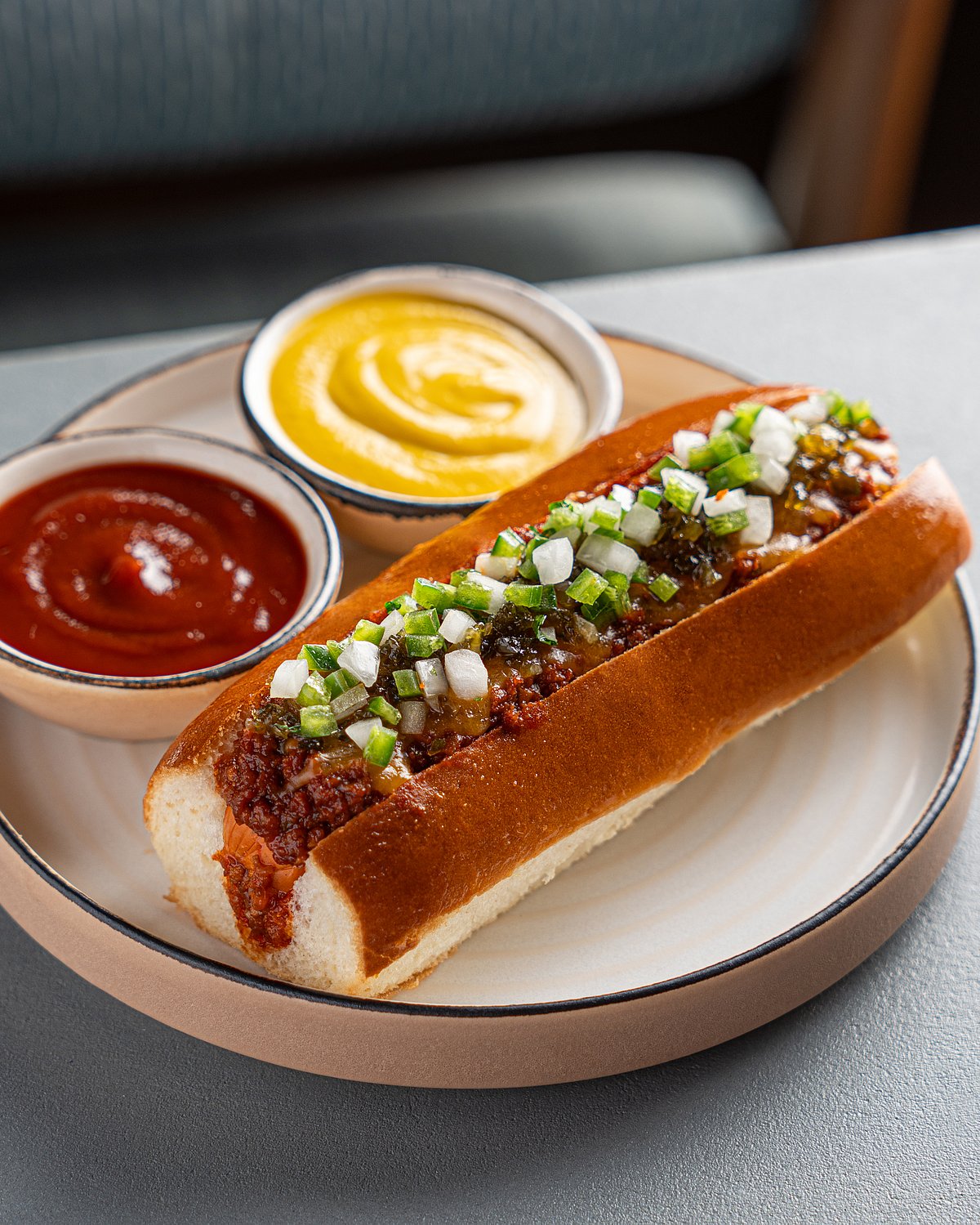 Chilli hot dog