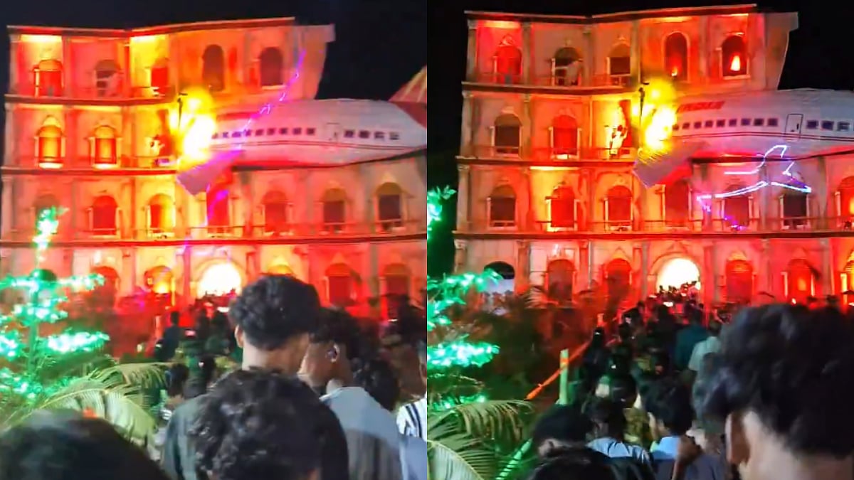 'Absolutely Disgusting!': Air India Plane Crash-Themed Durga Puja Pandal Goes Viral, Sparks Outrage