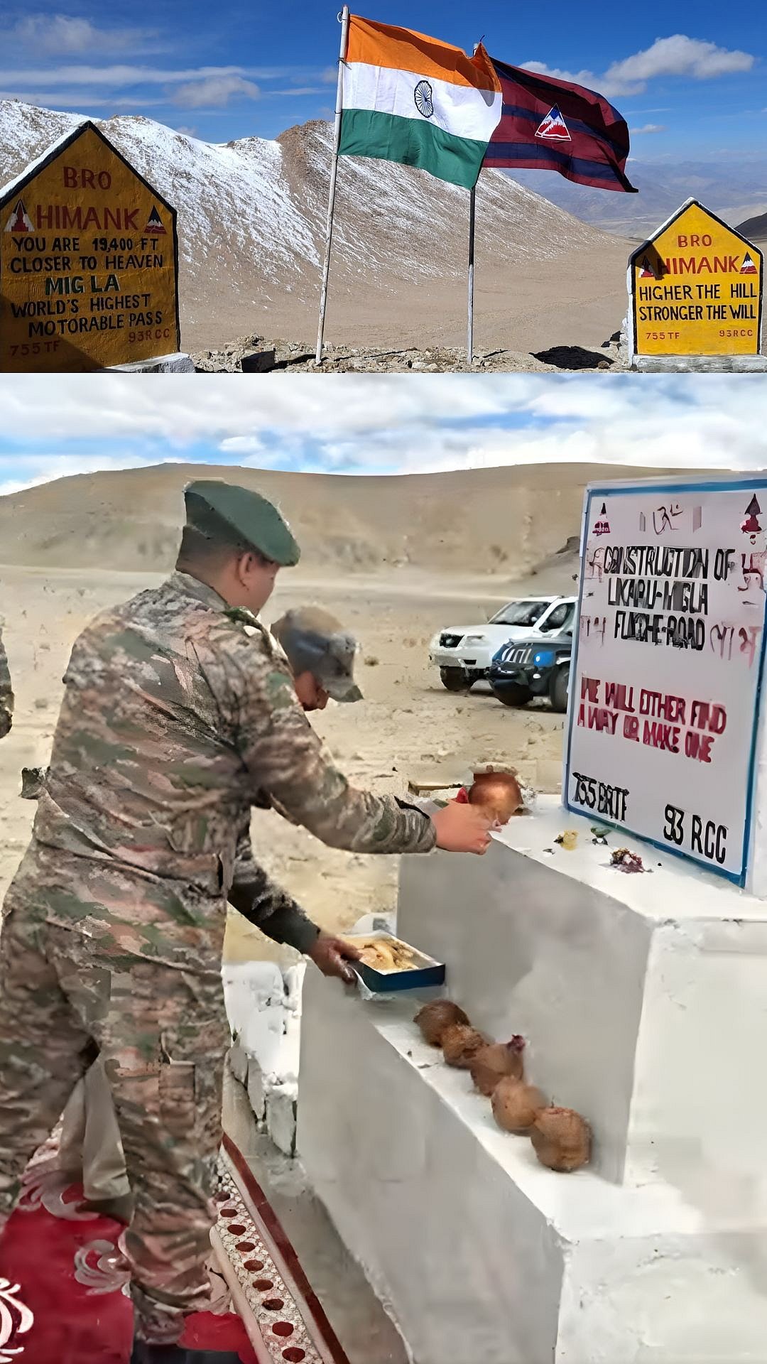 IN PICS: Mig La Becomes World's Highest Motorable Pass; BRO Breaks Its Own Record