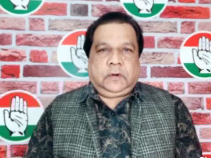 Congress leader Rakesh Singh Yadav