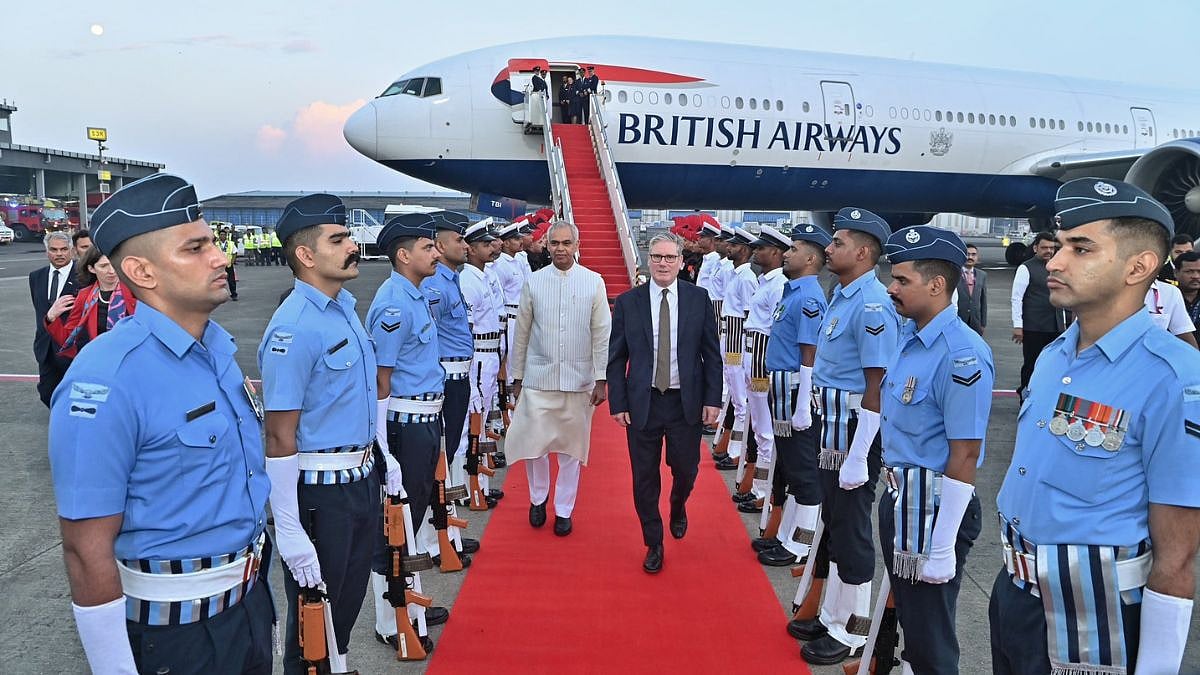 UK PM Keir Starmer Arrives In Mumbai For 2-Day India Visit, Bilateral Talks With PM Modi, Fintech...