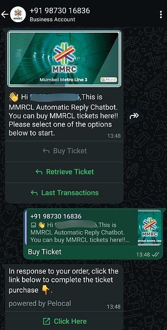 If opting for booking ticket, press on 'Buy Ticket' option to get link directing you to further process.