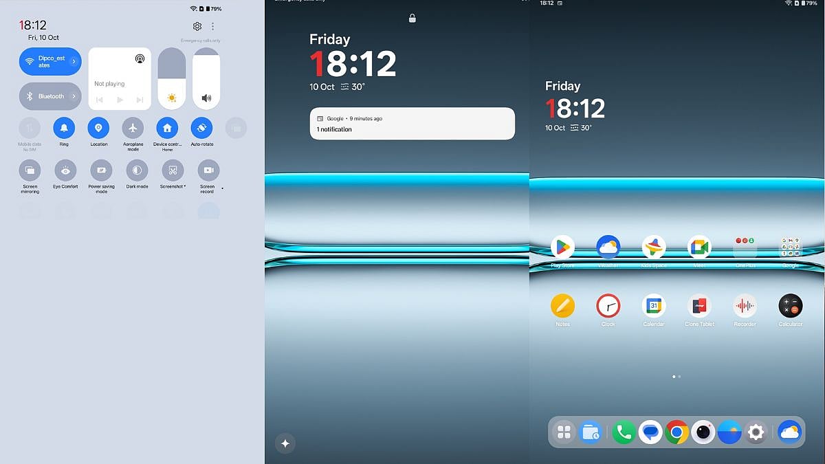 OnePlus Pad Lite: UI (Software)