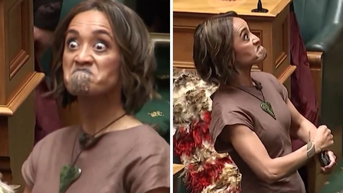 New Zealand Parliament Suspended After Public Gallery Breaks Into Unapproved Maori Haka During MP...