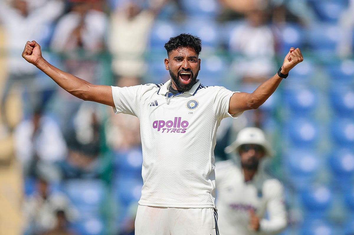 Mohammed Siraj. | (Image Credits: BCCI X)