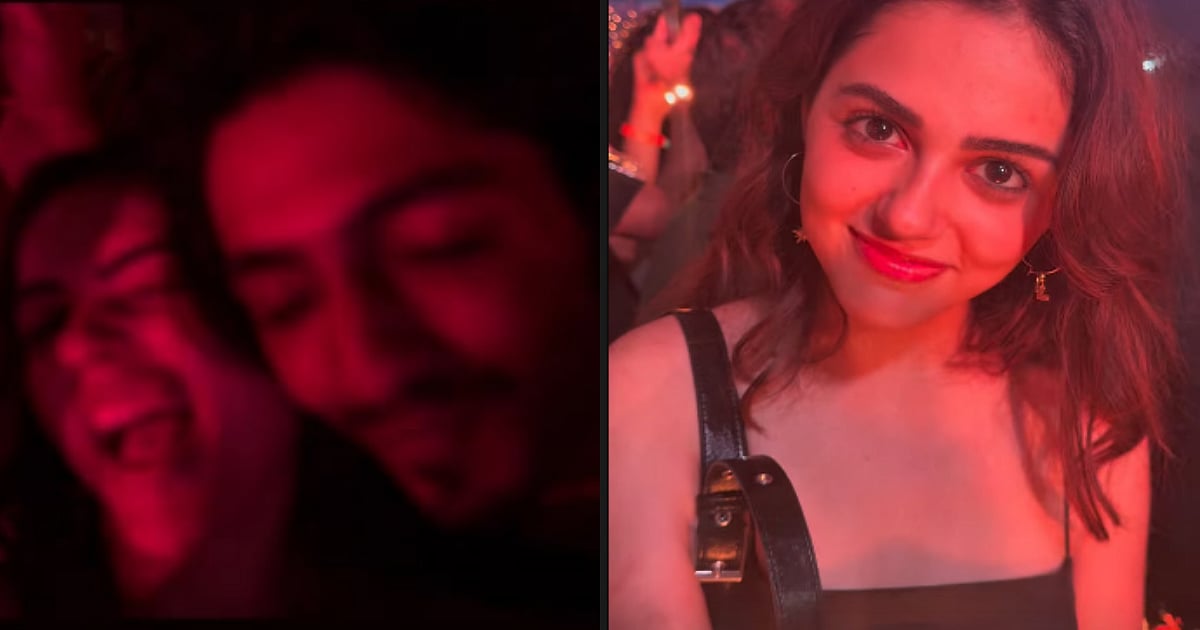 Ahaan Panday and Aneet Padda Enjoy Coldplay Concert Ahead of Her 23rd Birthday