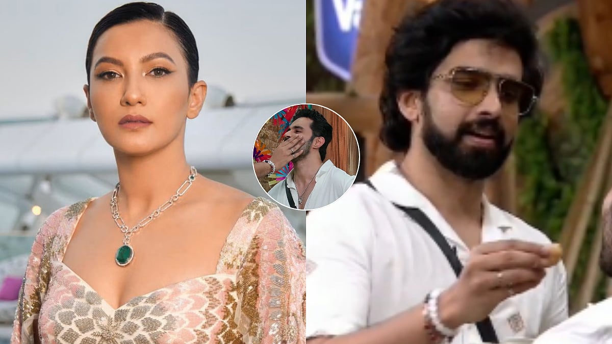 'What The Hell?': Gauahar Khan SLAMS Amaal Mallik For 'Squeezing' Abhishek Bajaj's Lips & Touching...