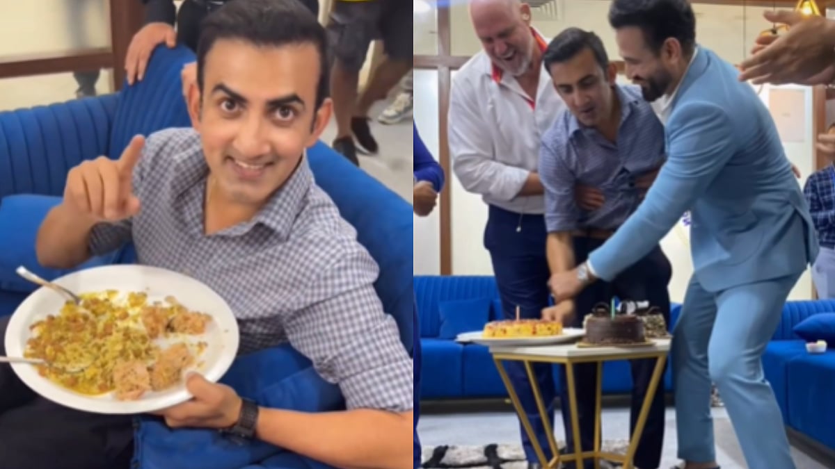 'Cake Na Lagaiyo': Irfan Pathan Playfully Roasts Gautam Gambhir With Throwback Clip On His 44th Birthday; Video