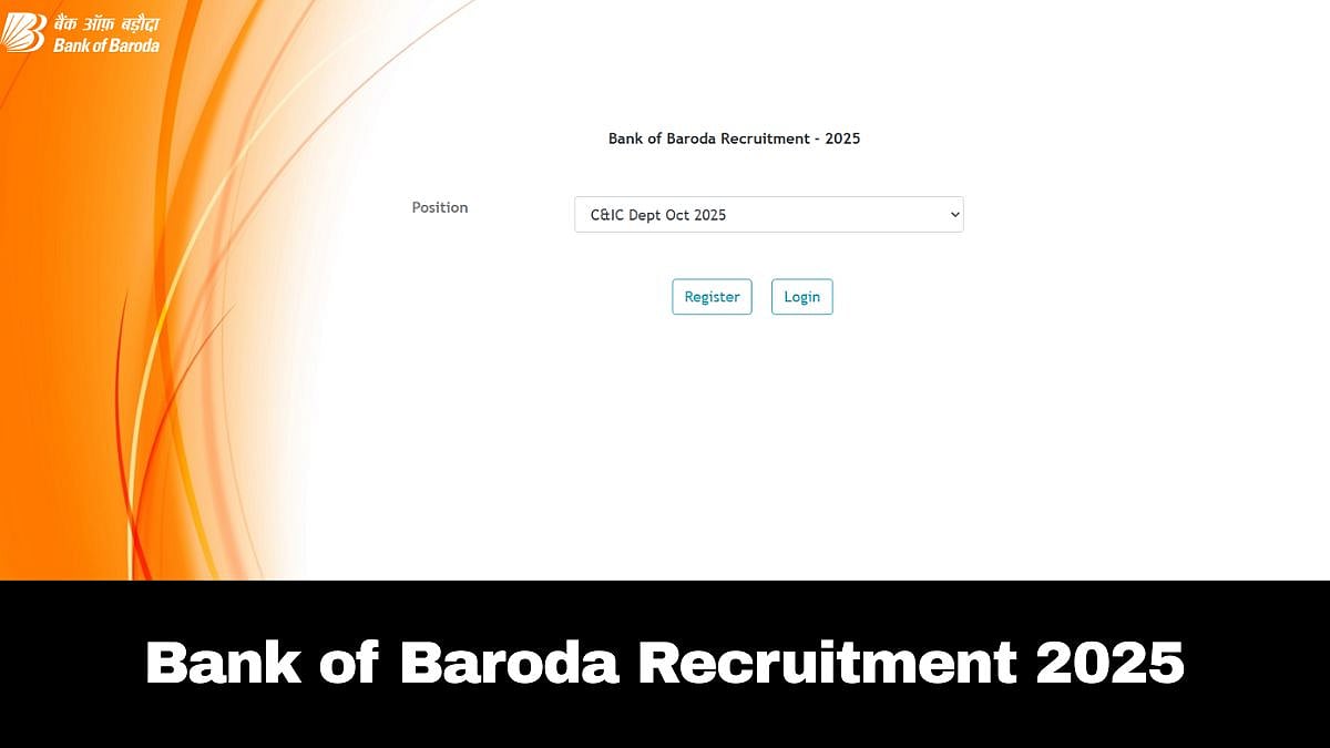 Bank of Baroda Recruitment 2025 | bankofbaroda.in