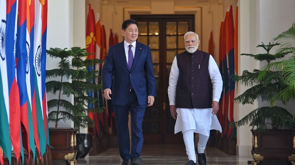 Mongolian President Khurelsukh Ukhnaa Visits India, Signaling Strategic Shift Amid China Concerns