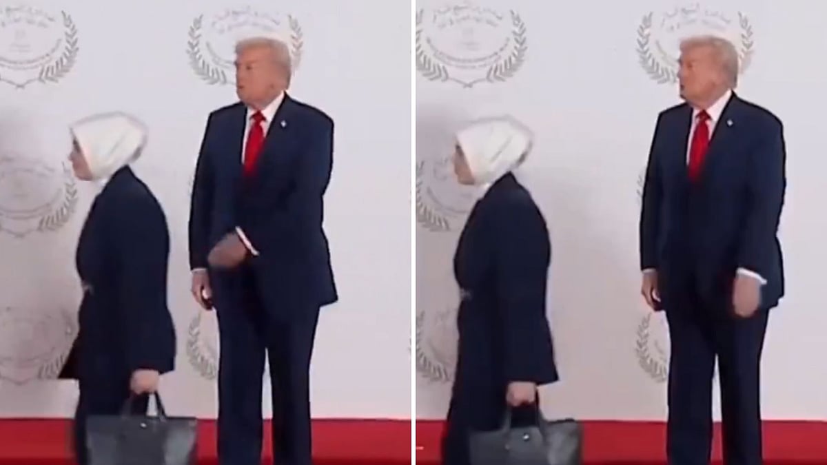Turkish President's Hijabi Translator Refuses Trump’s Handshake At White House Summit; Awkward...