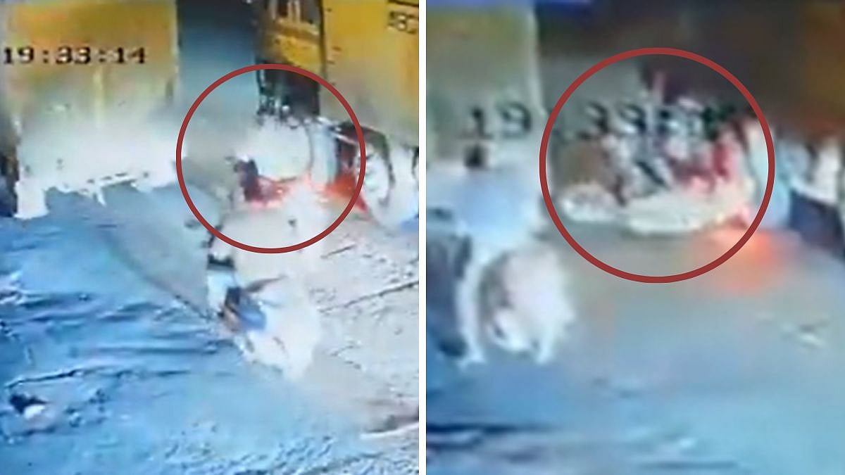 Thane Accident: Video Shows 29-Yo Engineer Being Crushed Under Truck, Dies In Ambulance Stuck In...