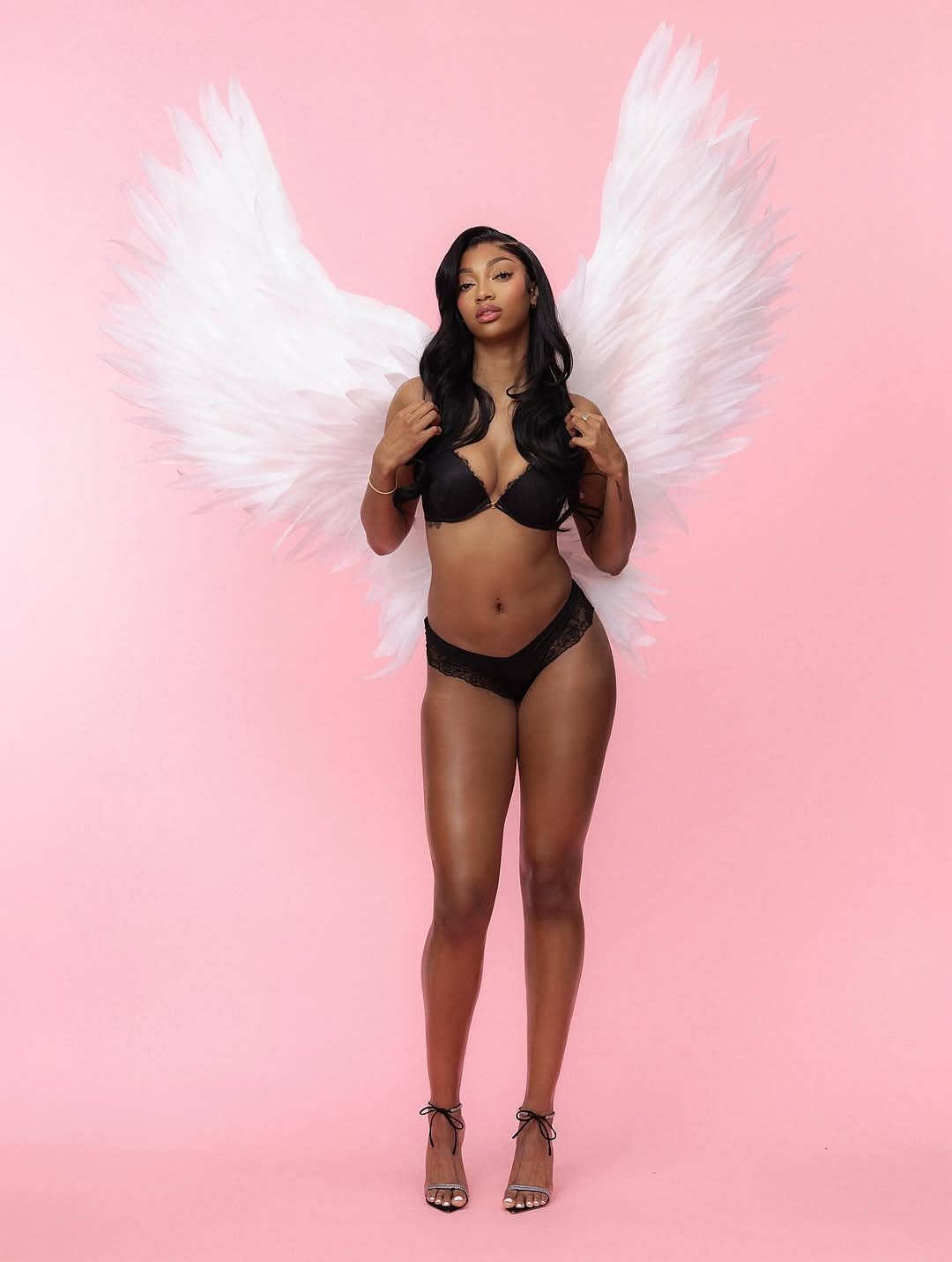 Angel Reese for Victoria Secret Fashion show